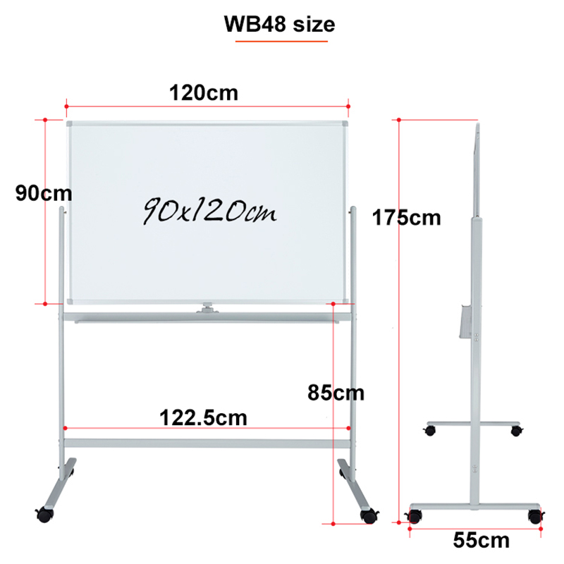 Magnetic Whiteboard stand 01 Magnetic Whiteboard stand 01