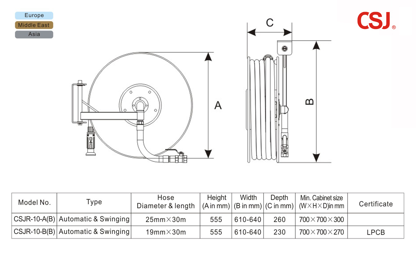 swinging-fire-hose-reel-buy-product-on-suzhou-hlc-plastics-industry