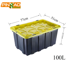China Outdoor Plastic Storage Totes Manufacturers Factory Direct Durable Eco Friendly Stackable Plastic Storage Box
