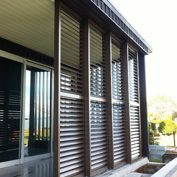 Aluminum Sliding Patio Shutter Door Aluminum Sliding Patio Shutter Door